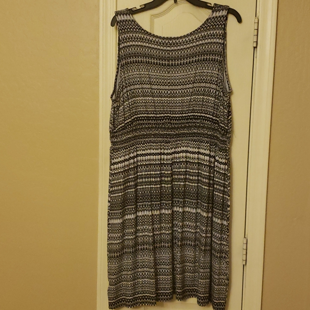 Lane Bryant black and white dress - Picture 5 of 7